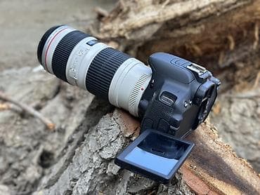 canon 600d купить: Canon EOS 700D + Canon EF 70-200mm f/4L USM telefoto dəsti Məhsul — 5