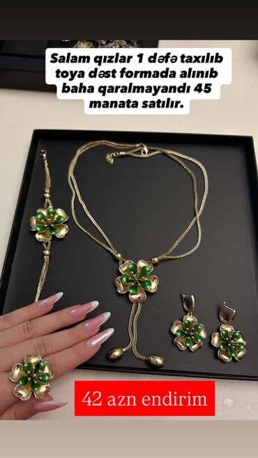 kişilər üçün trusu dəsti: Bijuteriya dəstləri — 2