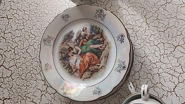 sorba qabi: Çay dəsti, rəng - Ağ, Farfor — 2