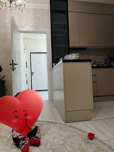 Mətbəx–studiya mebeli və interyer həlli - Planlaşdırma: açıq tipli — 2