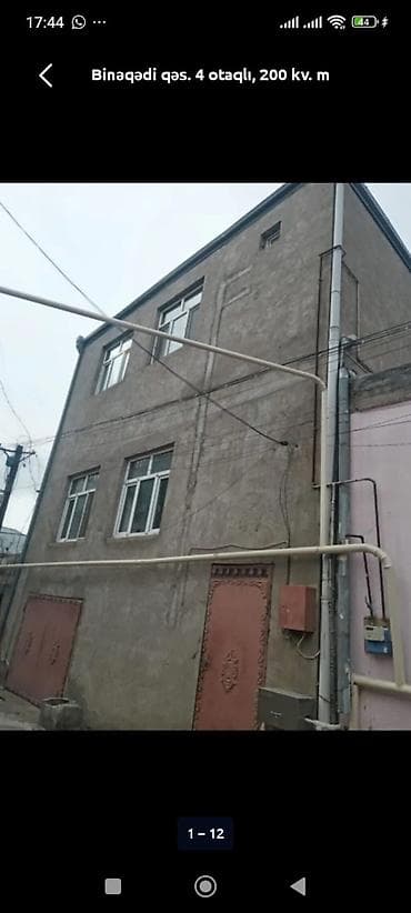 120 kv. m, 4 otaqlı, Kombi, Qaz, İşıq