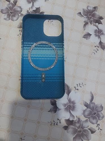 ayfon s: Mavi rəngli naxışlı telefon qabı alana endirim olunacaq - Model — 4