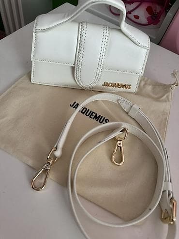 Çantalar: Jacquemus Le Chiquito üslubunda mini çanta - Rəng: ağ/ivori - — 1