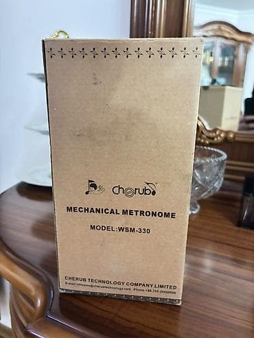 Музыкальные инструменты: Cherub WSM-330 mexaniki metronom - Model: WSM-330 - Növ: Tam — 1