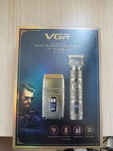 iphone ekra: VGR Voyager Professional Hair Trimmer & Shaver Set V-649 - İki — 1