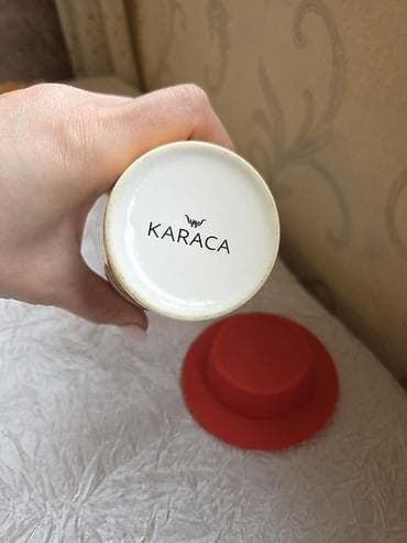 kerpic dekor: Fincanlar, rəng - Ağ, Keramika, 1 əd, Türkiyə — 3