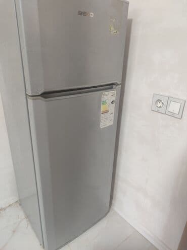 beko dispenser: 2 qapılı Beko Soyuducu Satılır, rəng - Gümüşü — 1