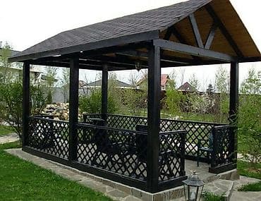 icare cay evi: Metall karkaslı bağ besedkaları – dizayn və istehsal Məhsulun — 6