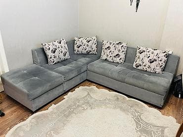 Künc divan, Açılmayan, Bazasız, Vеlur parça