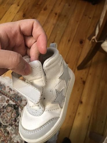 Туфли: Цвет - Белый Кроссовки, Размер: 19, Унисекс — 3