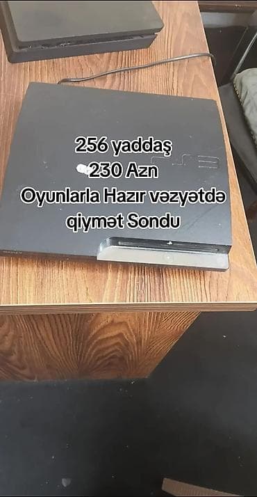 Видеоигры и приставки: PlayStation konsolları və aksesuarları - PS3 Super Slim – 500 GB — 4