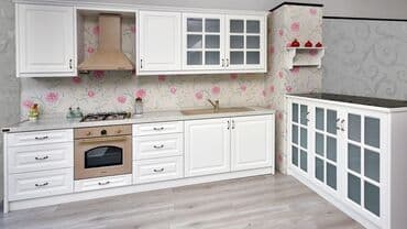 metbex mebeli gence: Sifarişlə mətbəx dəsti, Özü çəkən petlələr, Mat laminat, Kredit var, Pulsuz çatdırılma — 11