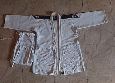 Женская одежда: Judo/BJJ kimono dəsti - Rəng: ağ - Komplekt: üst gi (jaket) və şalvar — 1