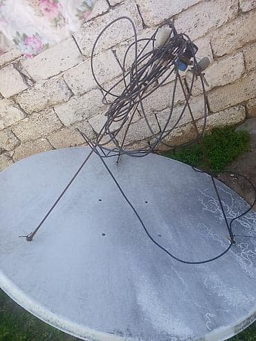 Yığım üçün peyk anten sistemi - Böyük ölçülü dairəvi peyk anteni