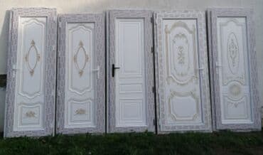 ucuz plastik qapi pencere: Yeni Plastik qapı 80x200 sm Zamok və çərçivə ilə, Zəmanətli, Pulsuz quraşdırma, Pulsuz çatdırılma — 6