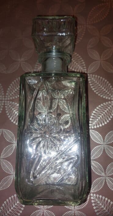 cen islenmis: Şüşə ətir/qapaqlı flakon - Material: qalın, şəffaf şüşə - Forma — 3