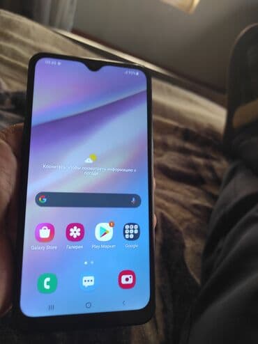 komputer korpusu: Samsung A10e, rəng - Mavi, Barmaq izi — 5