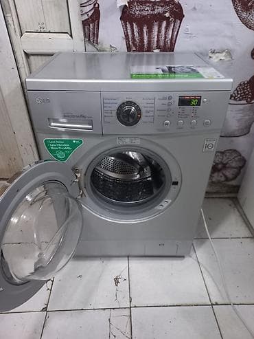 samsung kondisioner pultu: Paltaryuyan maşın LG, 6 kq, İşlənmiş, Avtomat, Qurutma var, Pulsuz çatdırılma, Ödənişli çatdırılma — 3