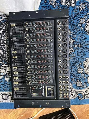 kenwood maqintafon: Soundking AS102BPDG – 10 kanallı powered mikser-konsol Xüsusiyyətlər — 2