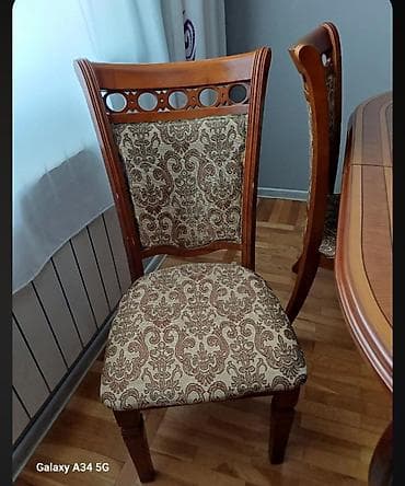✅6 Eded stul satılır birlikde 130 manata ela veziyetde Ayna