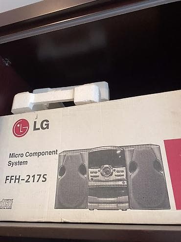LG FFH-217S mikro komponent sistemi Xüsusiyyətlər: - 3 hissəli stereo