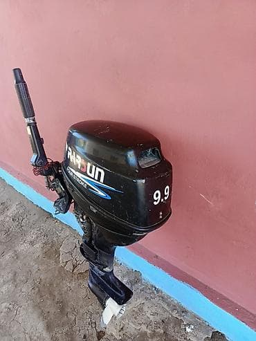 neftçala moto: Parsun 9.9 at gücündə asma kater mühərriki - Tip: benzinli, 4-takt — 1