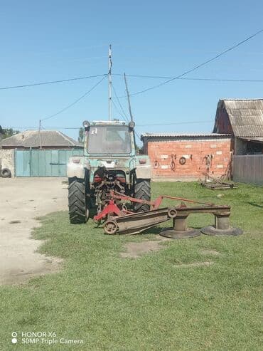 купить профессиональную кофемашину в баку: Traktor və otbiçən komplekti - Model: MTZ tipli təkərlı traktor — 4