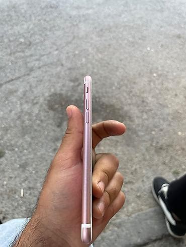 IPhone 7, 128 GB, Rose Gold, Barmaq izi — 8