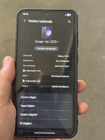 samsung note 8 ekran: Samsung Galaxy S23 Plus, 256 GB, rəng - Qara, Zəmanət, Barmaq izi, İki sim kartlı — 7