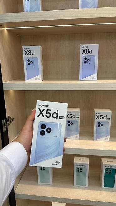 ucuz android telefon: Honor X5b Plus, 128 GB, rəng - Mavi — 1