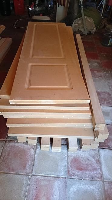MDF qapı panelləri və detallar Qapılar 10 ədəd Türkiyə - Material — 2