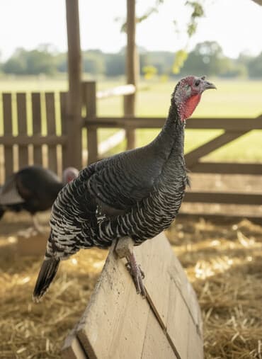 bramo toyuq: Məhsul: Hind toyuğu (hinduşka) Təsvir: - Şəkillərdə qara-boz rəngli — 1