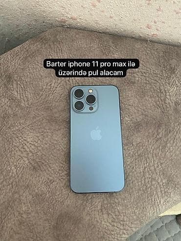 iphone 15 pro ağ: IPhone 13 Pro, 256 GB, Sierra Blue, Simsiz şarj, Face ID — 1