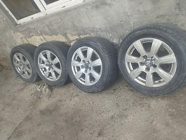 4 ədəd yüngül lehimli disk və şin komplekti. 225 /55 /16 təkərlərde