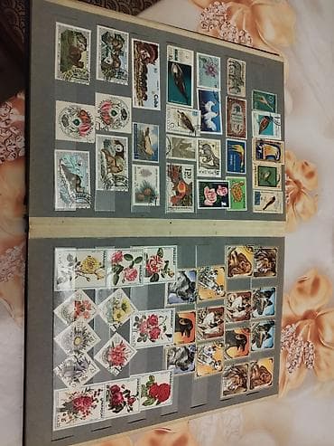Спорт и отдых: Filateliya albomu – müxtəlif ölkələrdən tematik markalar toplusu - — 2