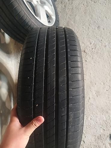 16 şam disk: Opel original 5 kollu yüngül lehimli disklər və şin komplekti - — 6
