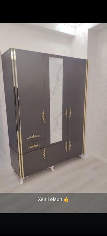 ışkaf: Açılan, 6 qapı Düz dolab, Qarderob, paltar dolabı — 3