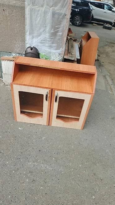 Mətbəx/saxlama dolabı - Material: laminat/DSK (ağac teksturalı), iki — 4