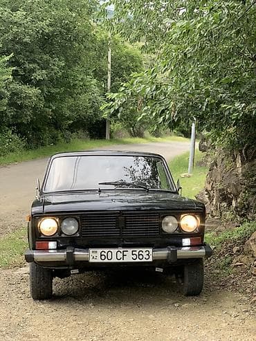 VAZ 2106, qara rəng, sedan kuzov. Xarici görünüş və optika: - Klassik — 3