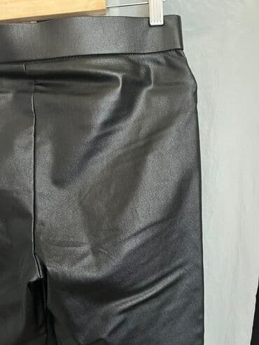 1 dollar neçe manatdir: Zara dəri görünüşlü, özünden parlaqlığı da olan şalvar. M — 6