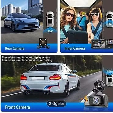 Avtomobil üçün siqnalizasiya: 🎁 2kameralı(salan +ön) typce adeptor=25azn.😊 — 2