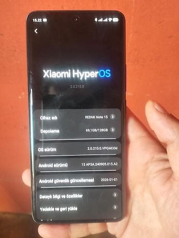 TV və video: Redmi Note 14 Pro+, 128 GB, rəng - Qara, İki sim kartlı — 5