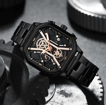 купить часы orient: Новый, Наручные часы, Curren, цвет - Черный — 4