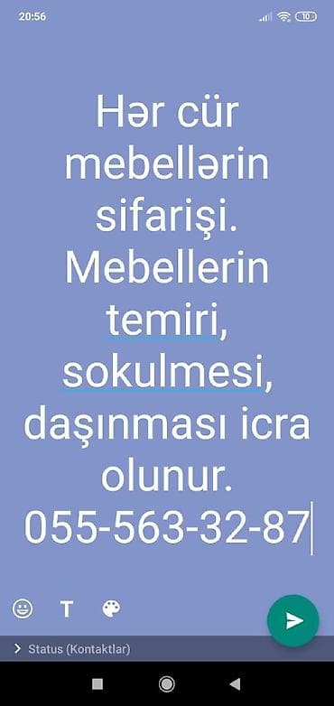 Sifarişlə digər mebel: Sifarişlə digər mebel — 1