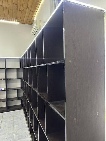 Rəf vitrinləri: Modul tipli vitrin rəf sistemi - Təyinat: mağaza, ofis, anbar — 4