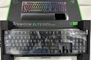 lenovo notebook: Razer BlackWidow Elite – Mexaniki Oyun Klaviaturası - Razer Green — 2