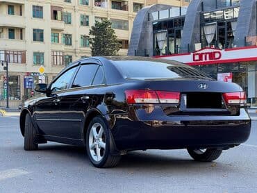 nolyeddi sekilleri yukle: Hyundai Sonata: 2.4 l | 2007 il Sedan — 4