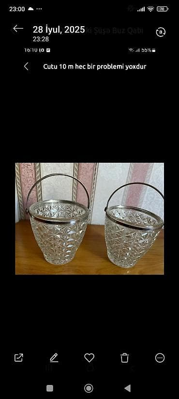 saxlama qab: Fincanlar, Şüşə — 1