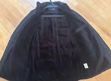 üst geyimleri: Kişi qış gödəkçəsi – qara rəng - Uzun model, sadə və zərif dizayn - — 3