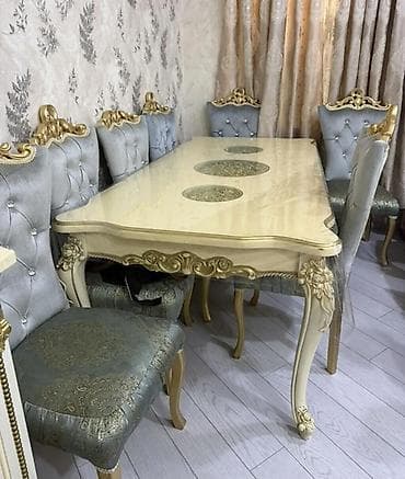 *699₼ MASA desti :-TƏCİLİ SATILIR‼️* 8oturacağı var UNVAN:-8noyabr pr